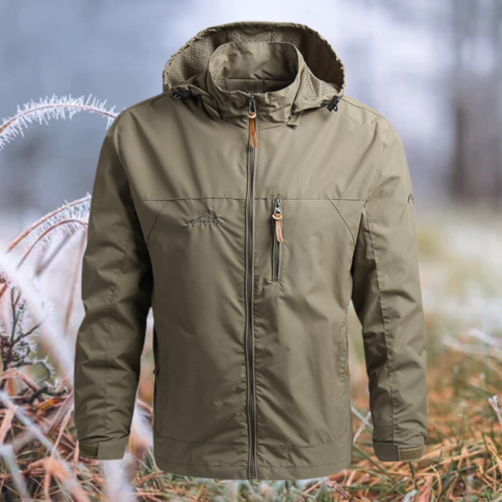 Sio | Herbsttaugliche Windbreaker-Jacke mit abnehmbarer Kapuze 2024
