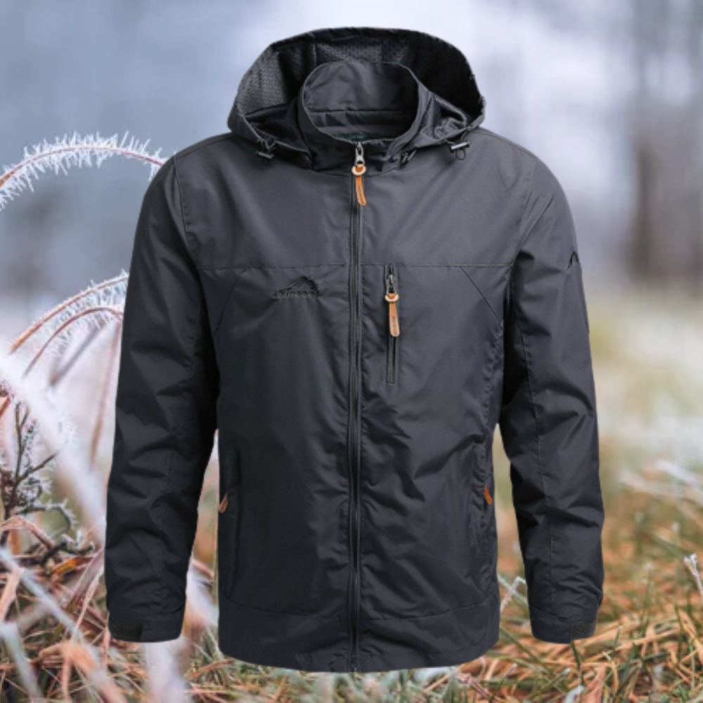 Sio | Herbsttaugliche Windbreaker-Jacke mit abnehmbarer Kapuze 2024