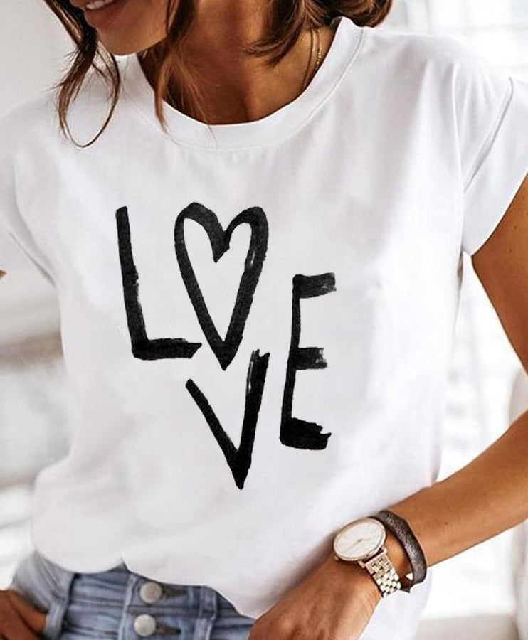 Marlene | Super stylisches T-Shirt mit extravaganten Sommer Designs