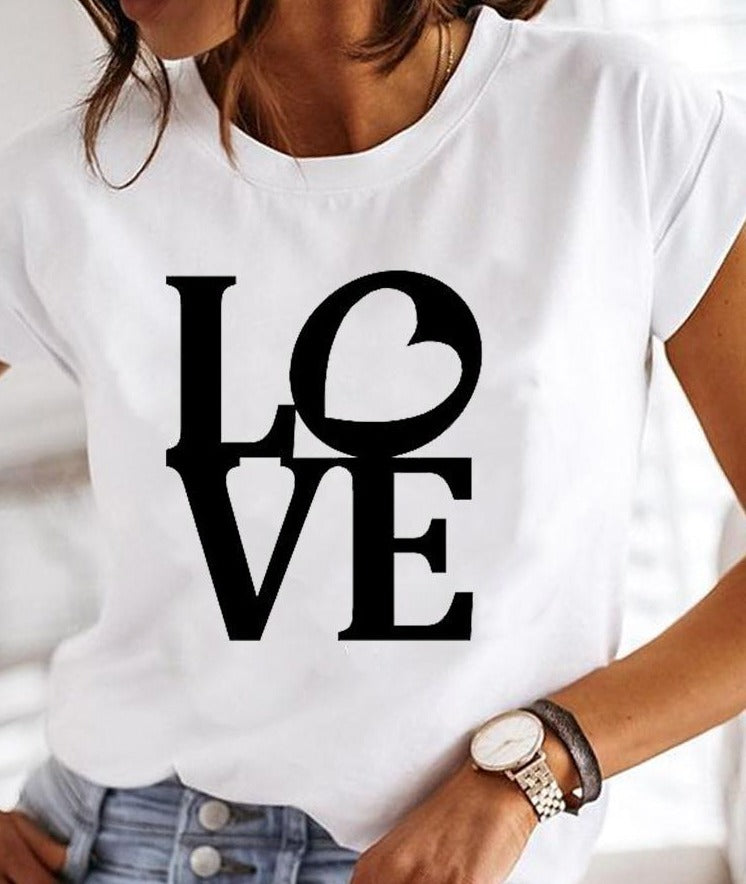 Marlene | Super stylisches T-Shirt mit extravaganten Sommer Designs