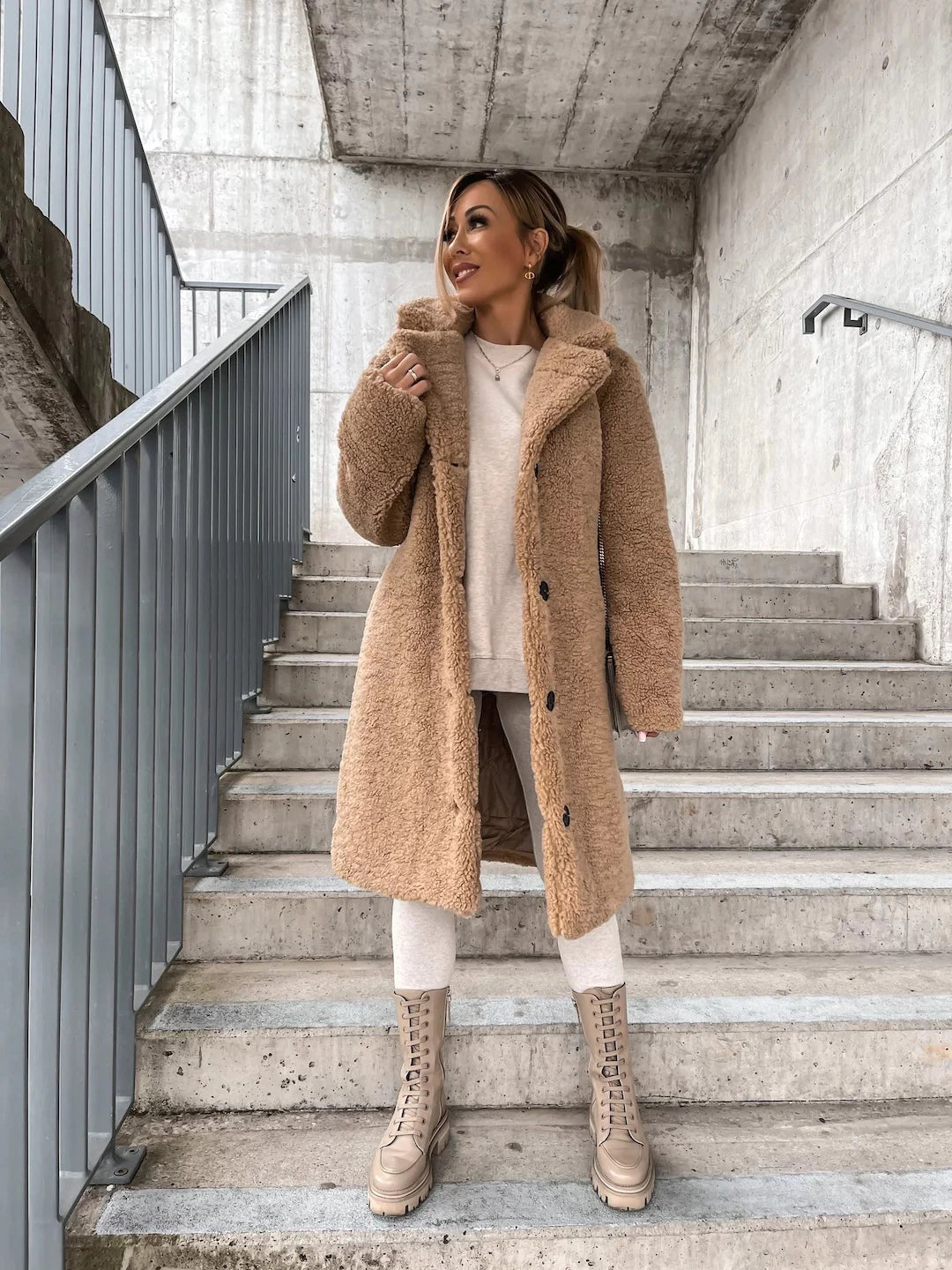 Corah | Wintermantel aus feiner Wolle