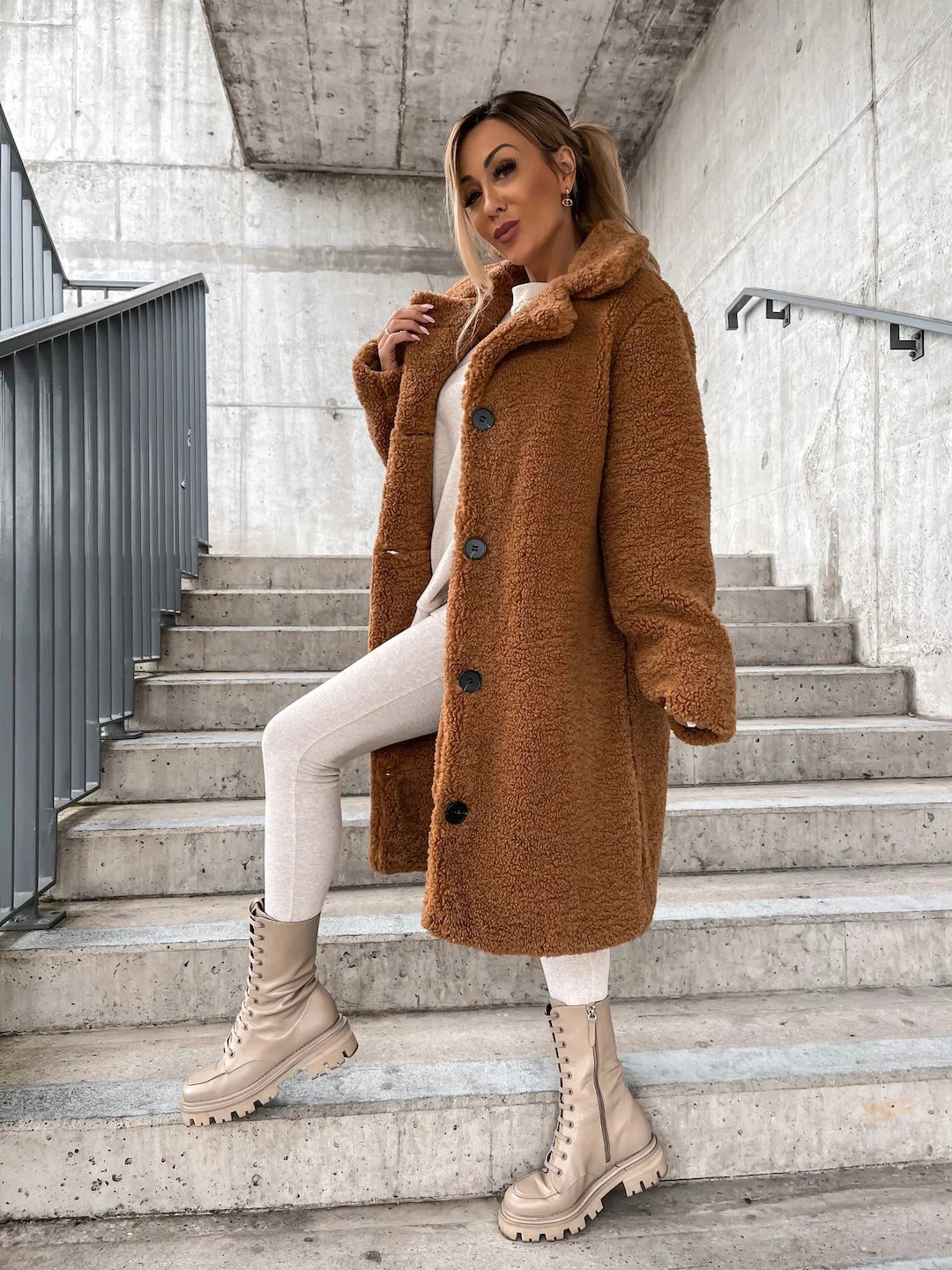 Corah | Wintermantel aus feiner Wolle