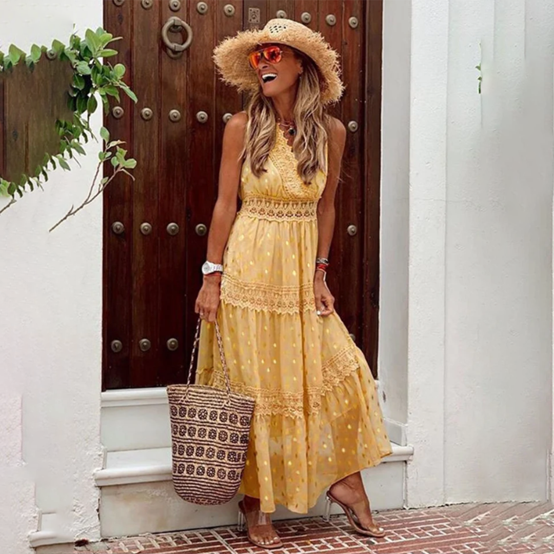 Florence | Elegantes boho-kleid