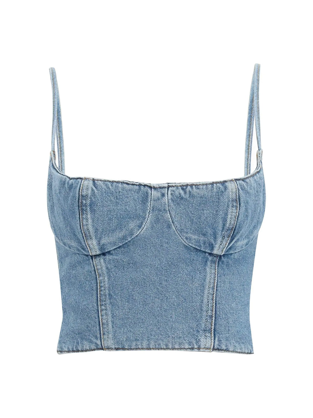 Nymphele | Stilvolles Denim-Top im perfekten Chic