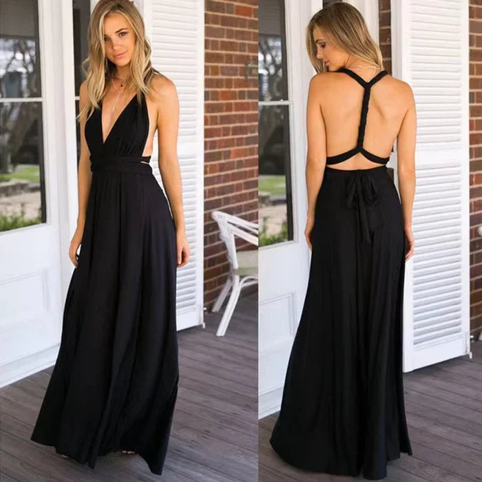 Kerensa | Elastisches Wickelkleid mit Riemen