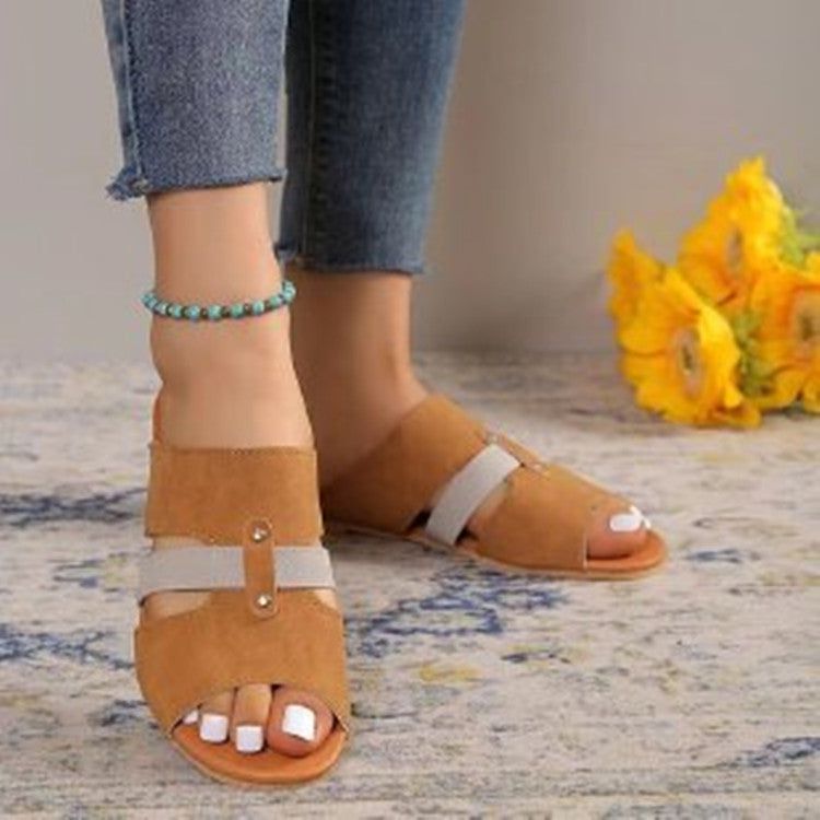 Kristale | Sommer Damen Sandalen mit offener Zehe