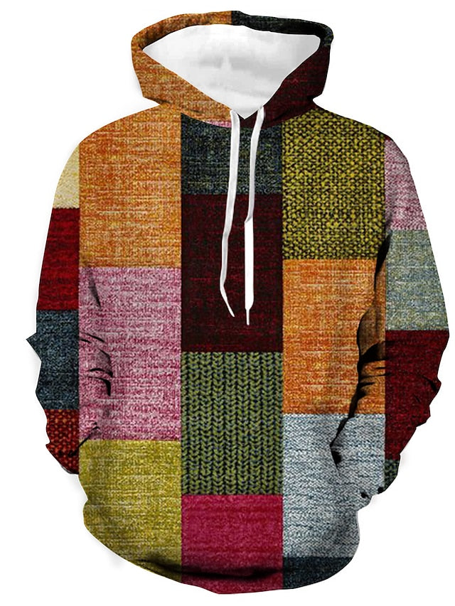 Danika | Stylischer Winter-Hoodie aus Baumwolle mit Karomuster