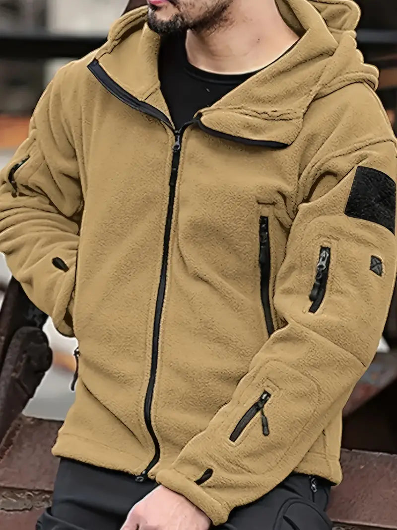 Sportie | Lässige Sportjacke mit Reißverschluss und Stretch-Fleece-Innenfutter