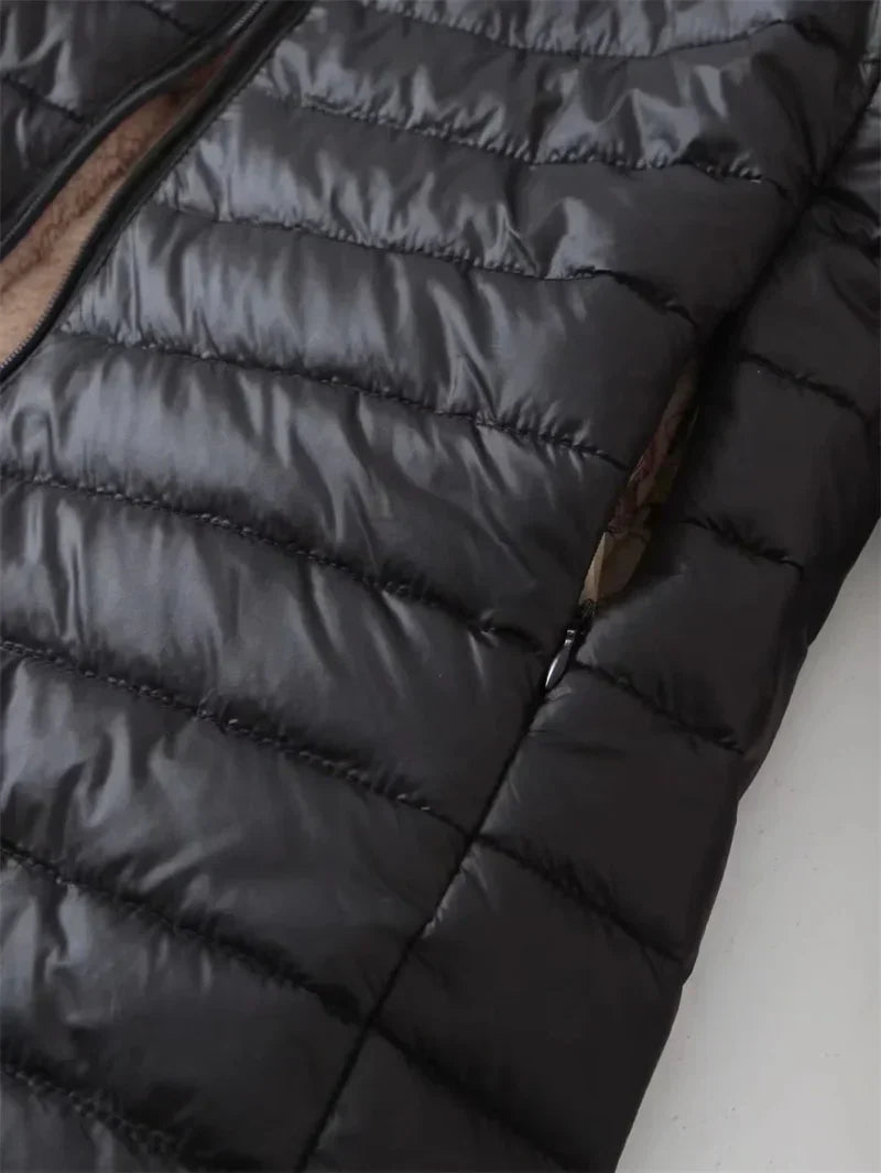 Wera | Gestepptes Winterjacke mit Kapuze aus Fleece