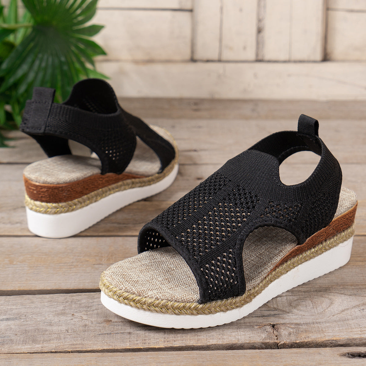 Hellie | Bequeme Sommer Keilsandalen für Damen