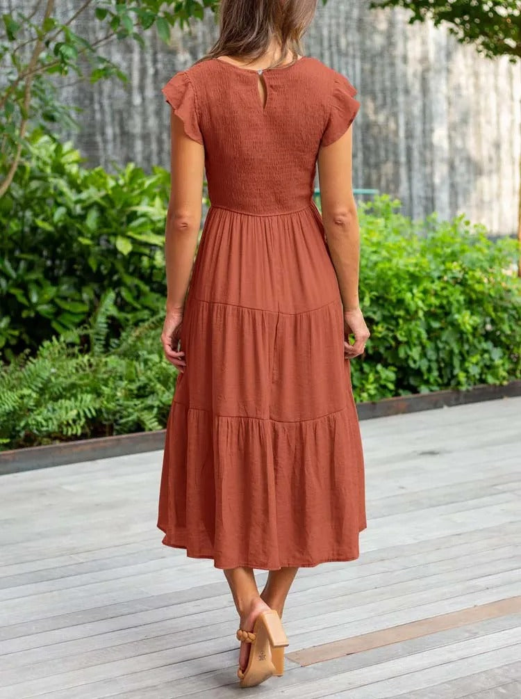 Maura | Bequemes Maxikleid für den Sommer
