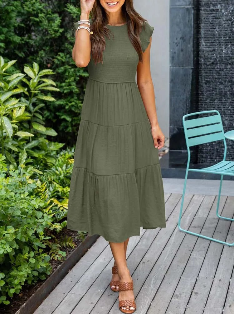 Maura | Bequemes Maxikleid für den Sommer