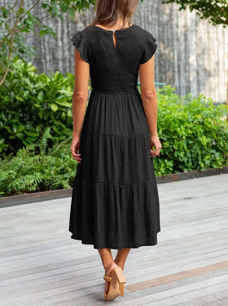 Maura | Bequemes Maxikleid für den Sommer