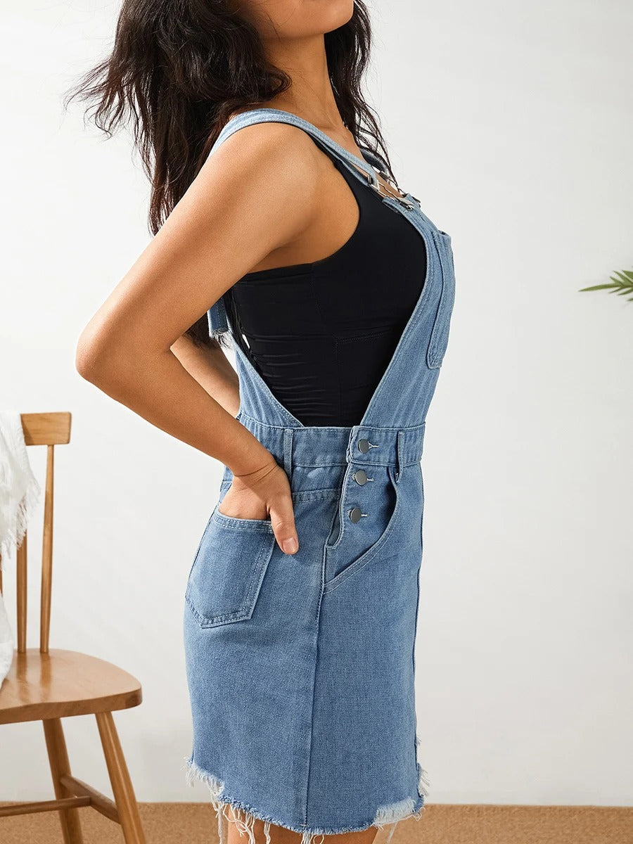 Selina | Denim Traum Sommerkleid