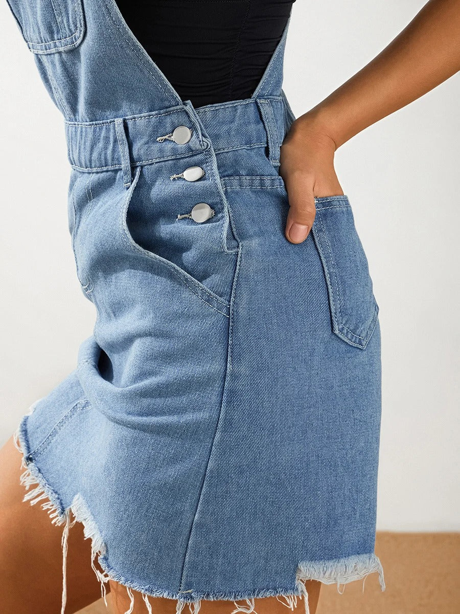 Selina | Denim Traum Sommerkleid