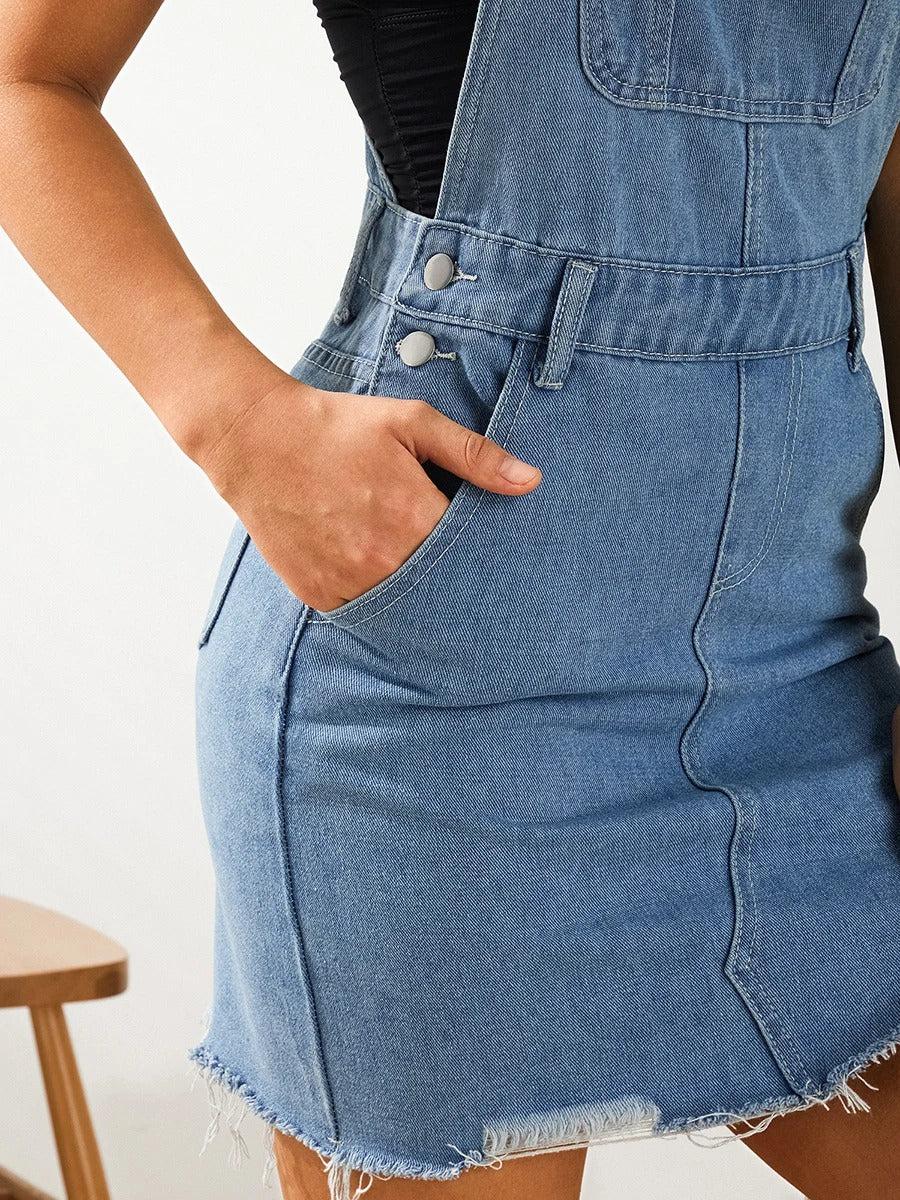 Selina | Denim Traum Sommerkleid