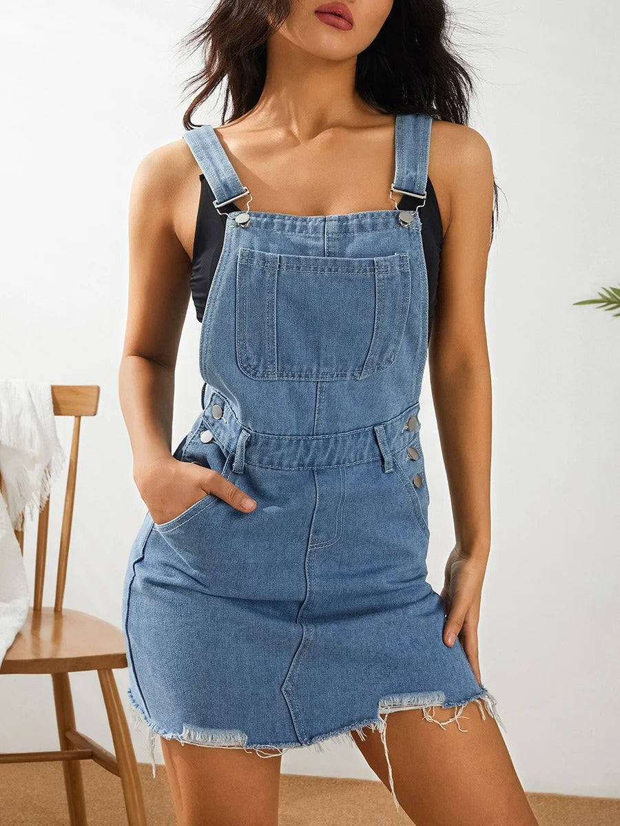 Selina | Denim Traum Sommerkleid