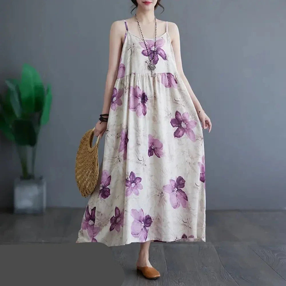 Delara | Grünes Kiwi Sommerkleid