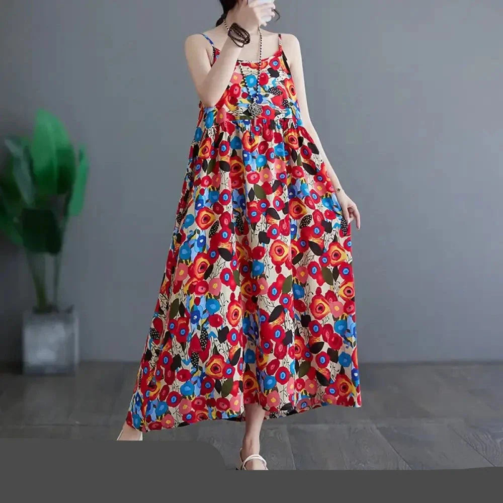 Delara | Grünes Kiwi Sommerkleid