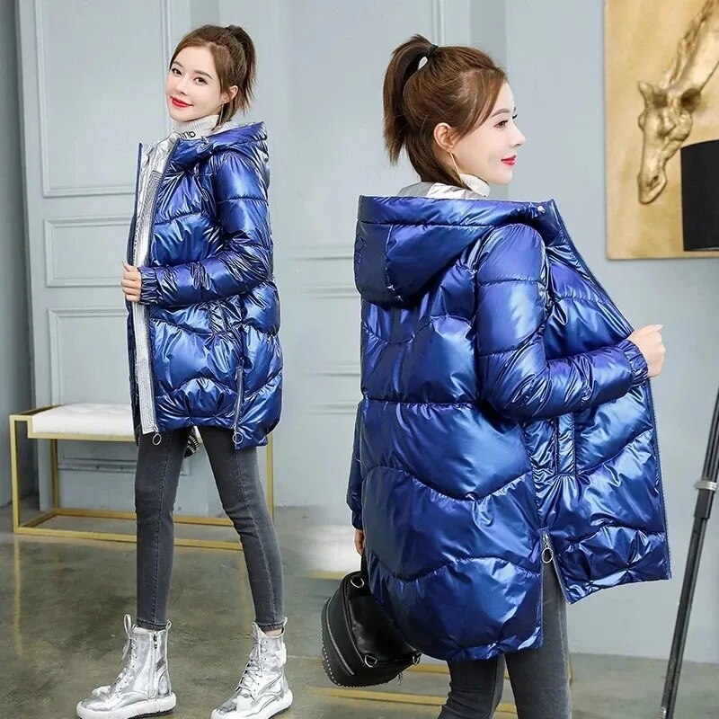 Amilia | Kuschelige & warme Winterjacke mit Kapuze