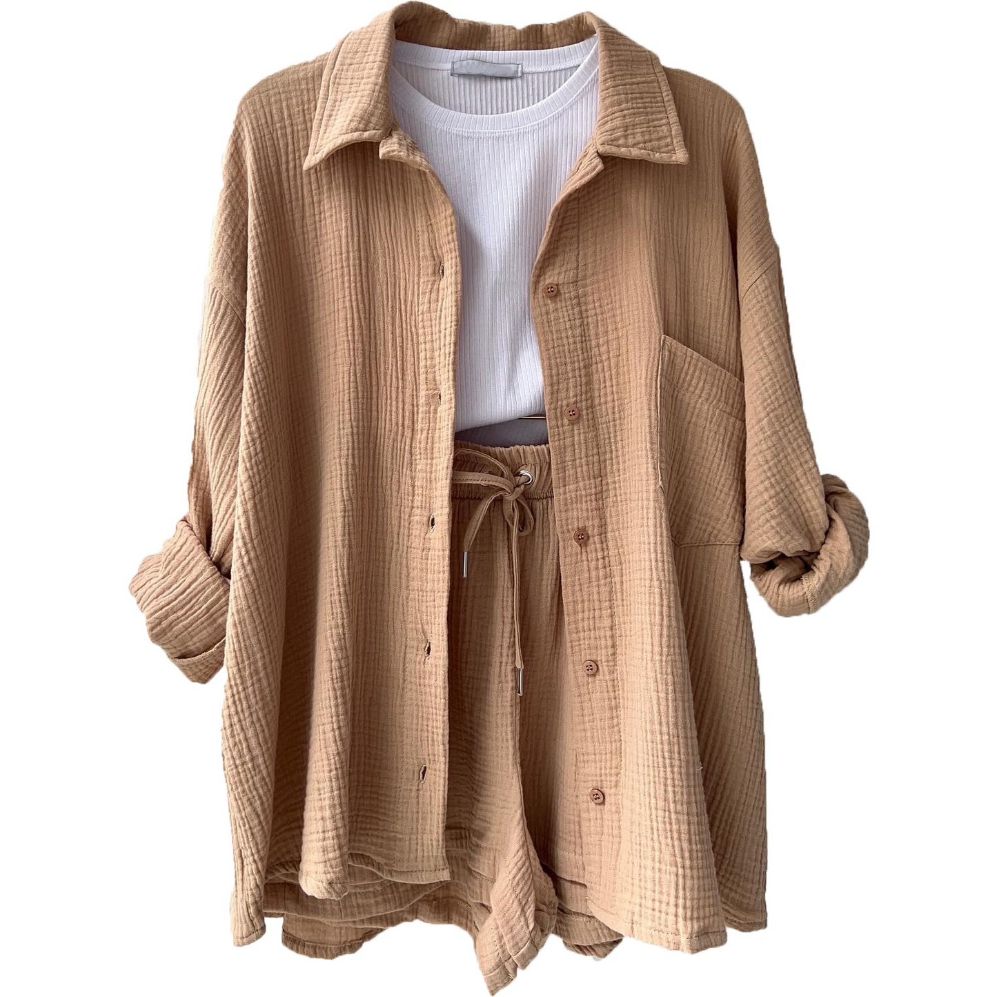 Rebecca - Summer Vibes Damen Zweiteiliges Sommer Set