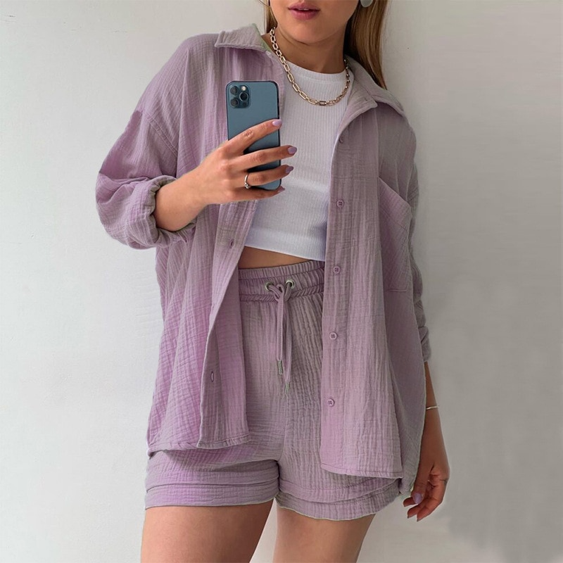 Rebecca - Summer Vibes Damen Zweiteiliges Sommer Set