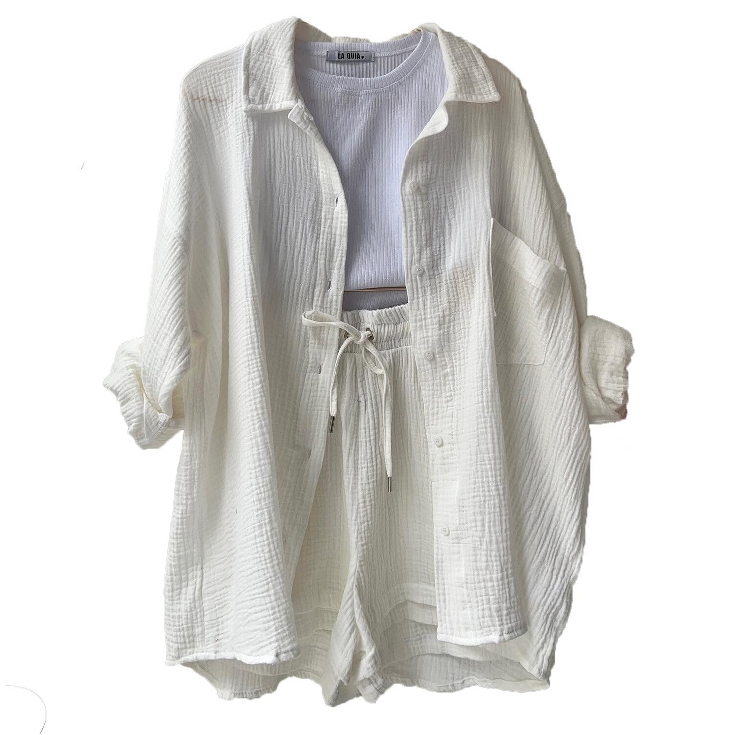Rebecca - Summer Vibes Damen Zweiteiliges Sommer Set