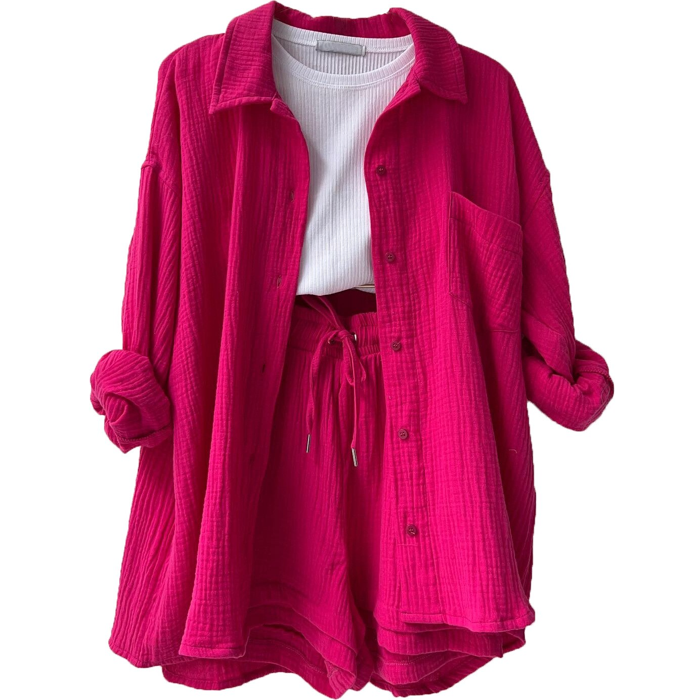 Rebecca - Summer Vibes Damen Zweiteiliges Sommer Set