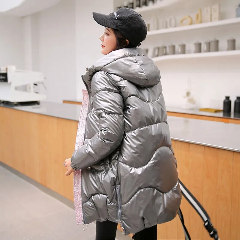 Amilia | Kuschelige & warme Winterjacke mit Kapuze