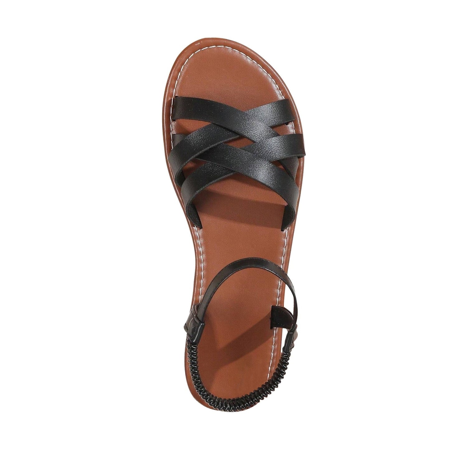Danielle - Sommerliche Sandalen mit überkreuzten Bändern