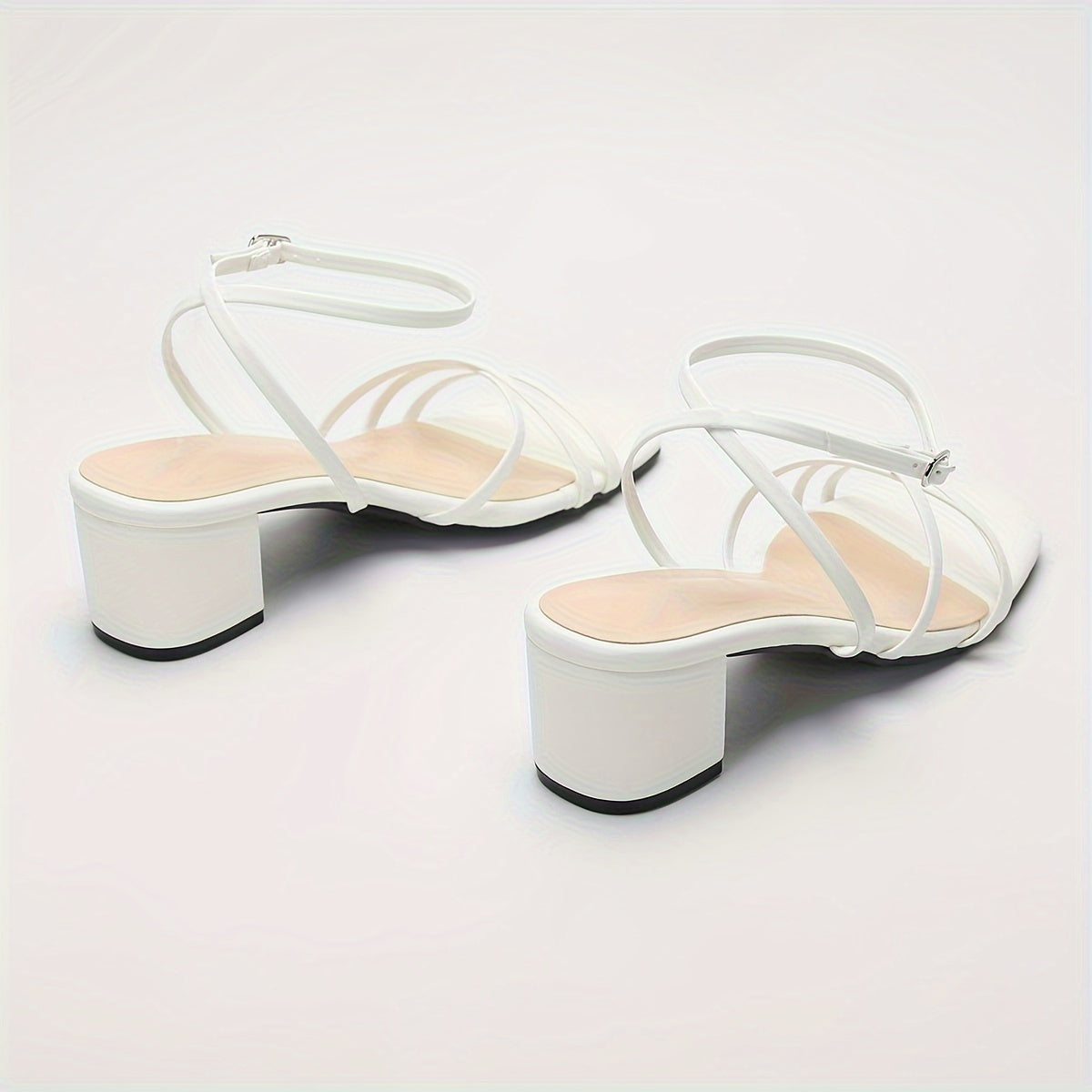 Zephyrah | Zweifarbige Strappy-Sandalen
