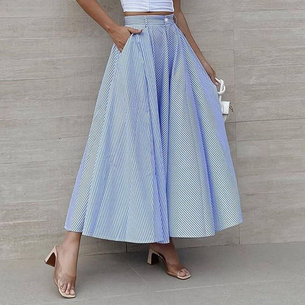 Nalaniy | Modisches Sommerkleid mit Streifen