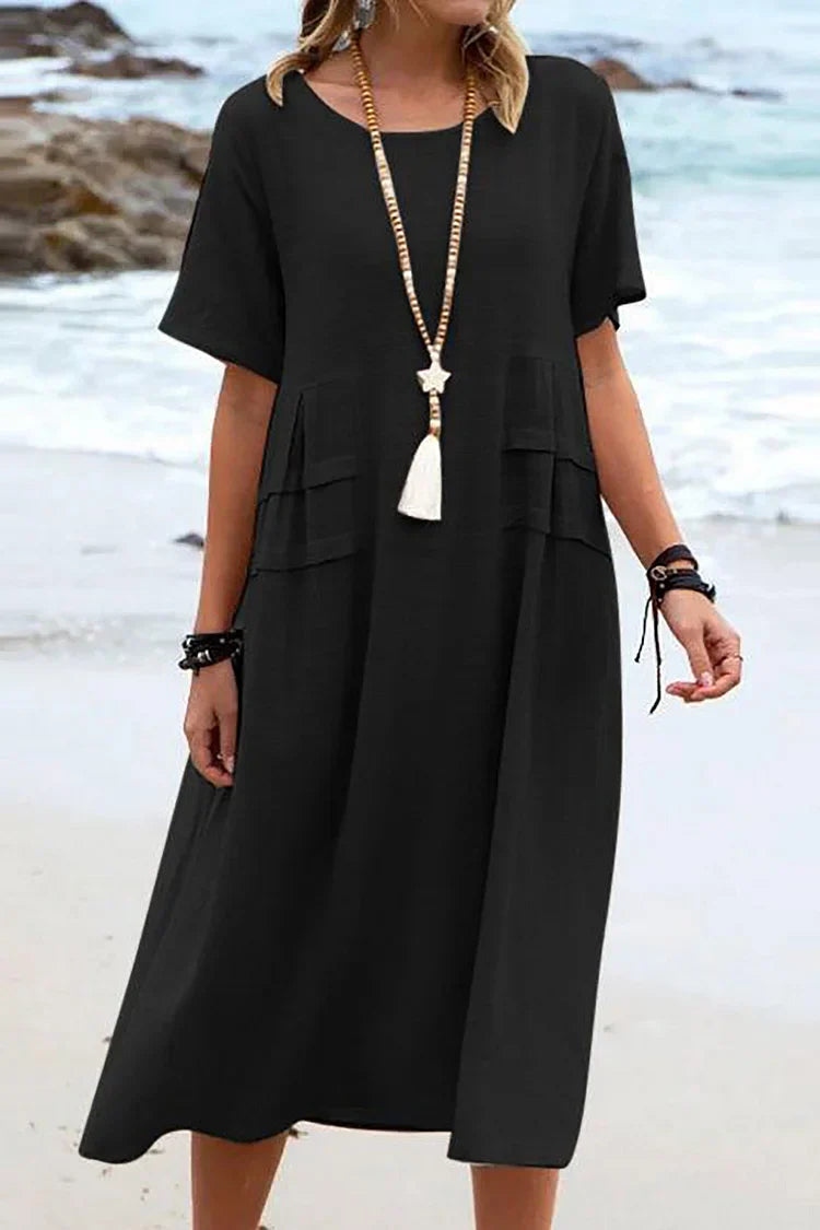 Lapina | Lässiges langes Kleid