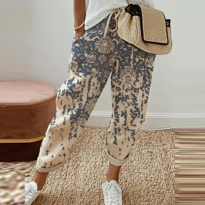 Fiamma | weite, sommerhose aus leinen