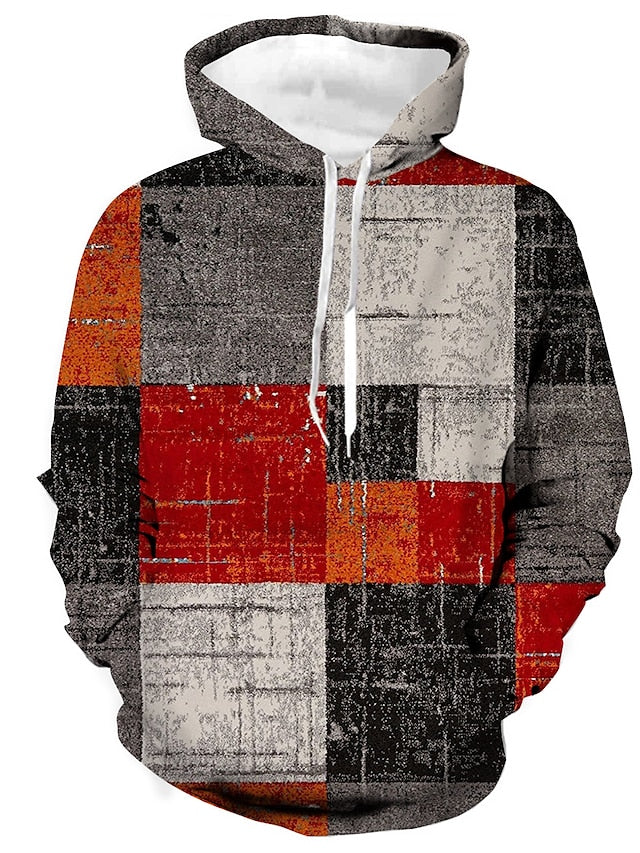 Danika | Stylischer Winter-Hoodie aus Baumwolle mit Karomuster