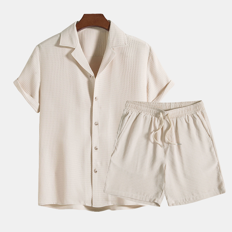 Jennifer - Herren Sommer-Set mit Poloshirt und Shorts