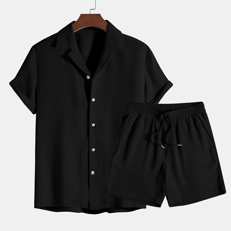 Jennifer - Herren Sommer-Set mit Poloshirt und Shorts