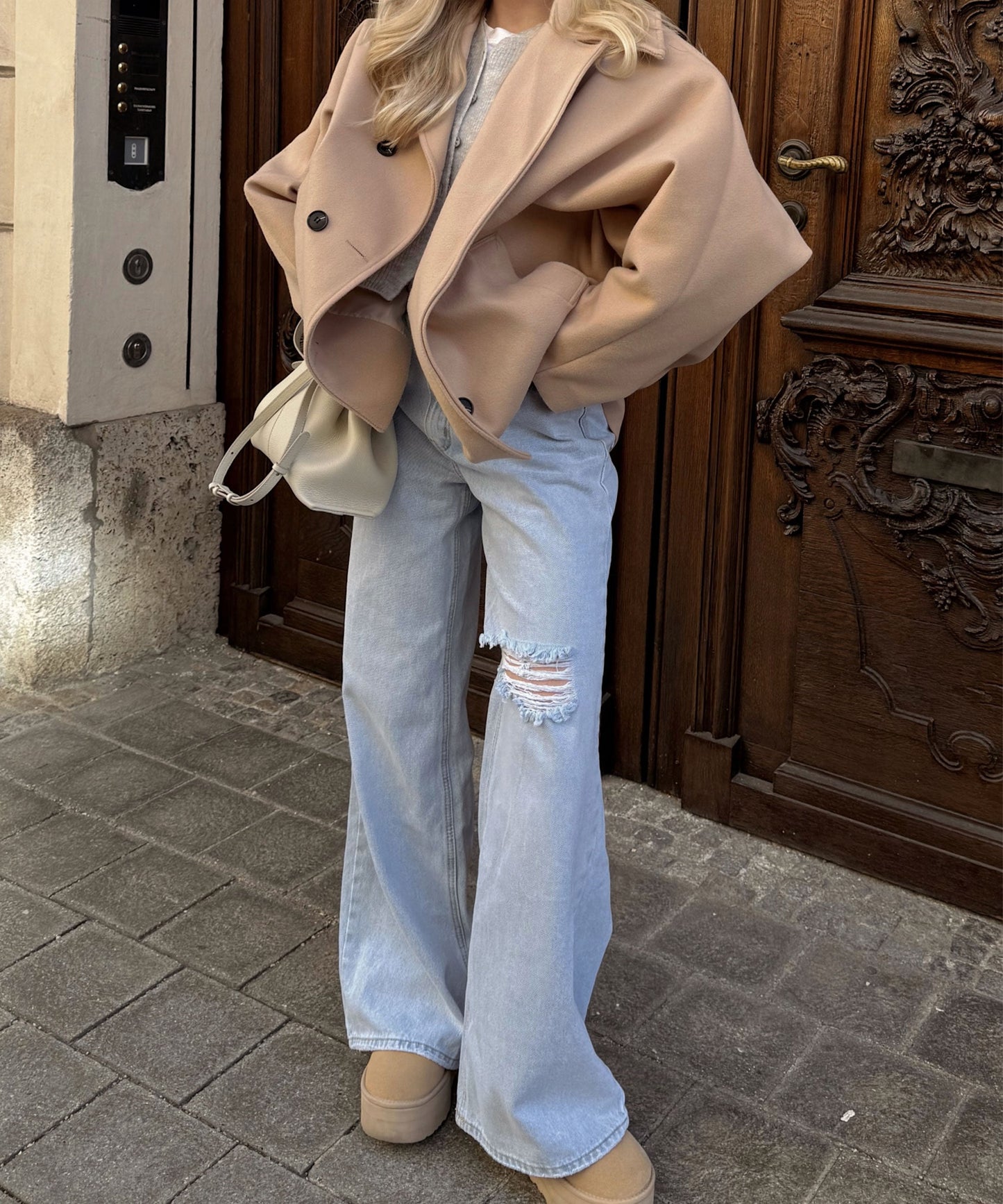 Gisela | Jacke Beige