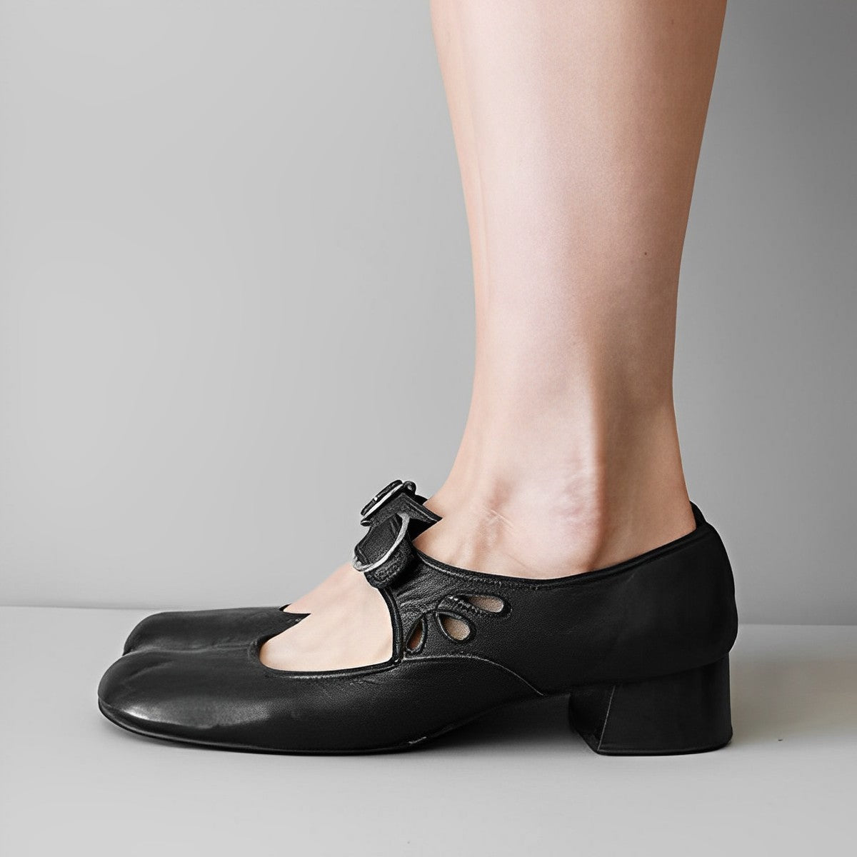 Jemenia | Schnalle Shallow Einzelne Schuhe
