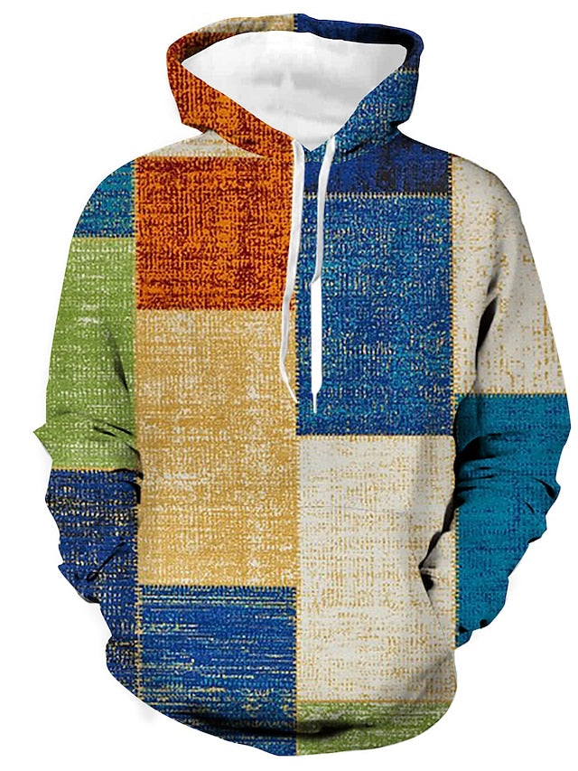 Danika | Stylischer Winter-Hoodie aus Baumwolle mit Karomuster