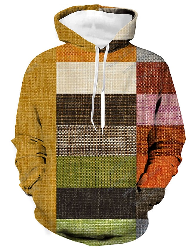 Danika | Stylischer Winter-Hoodie aus Baumwolle mit Karomuster
