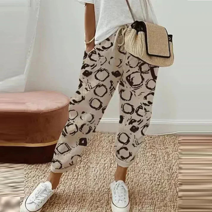 Fiamma | weite, sommerhose aus leinen