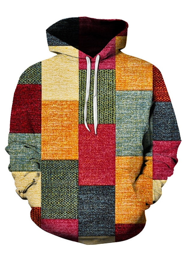 Danika | Stylischer Winter-Hoodie aus Baumwolle mit Karomuster