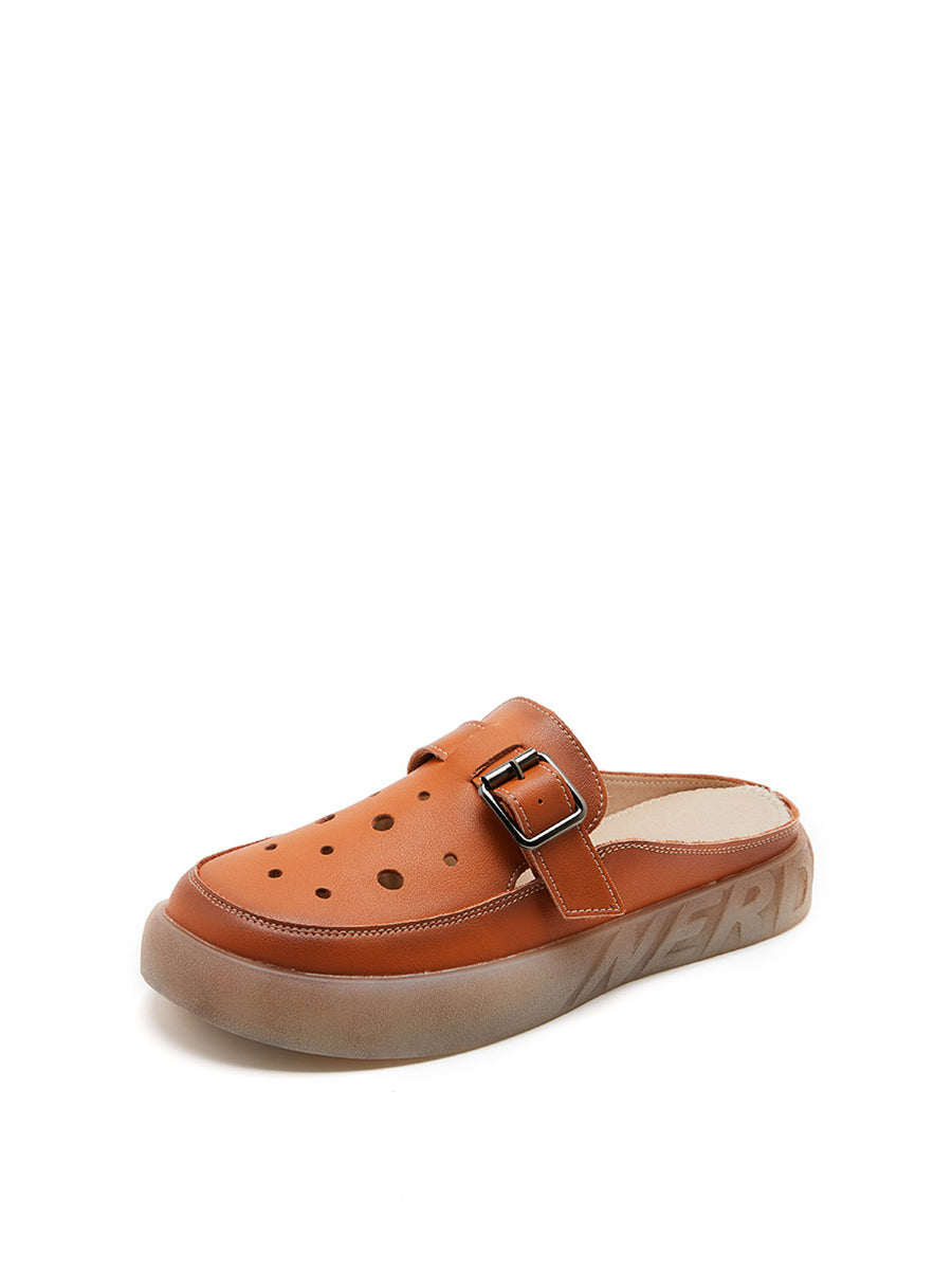 Irenaeus | Rückenfreie Mules Flats für Frauen