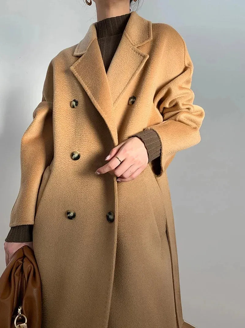 Vennah | Eleganter Wollmantel