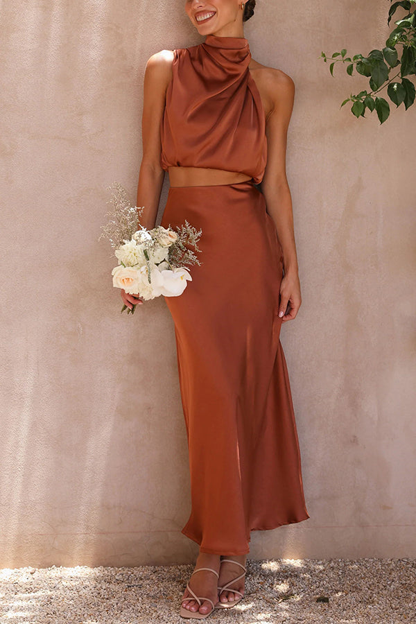Haliey | Elegante Maxi rok set