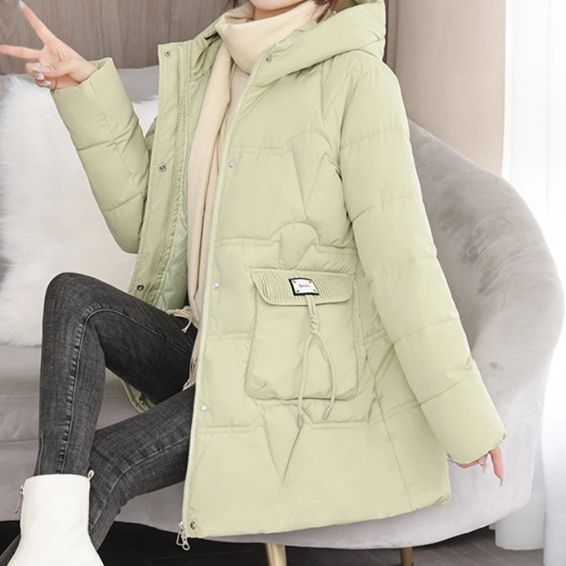 Payei | Winddichter Parka für Damen mit Kapuze und Reißverschluss