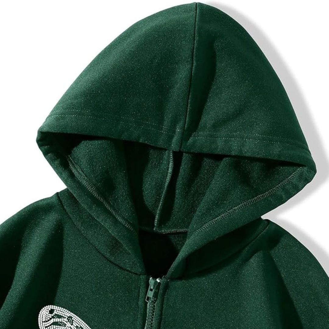 Oli | Jacke mit Kapuze und Schmetterlingsdruck