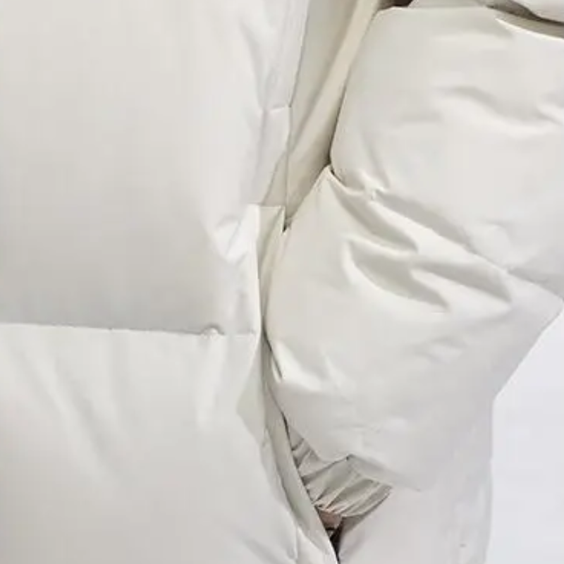 Hadrien | Langer Herrenmantel, leicht, winddicht und wattiert, mit Kapuze