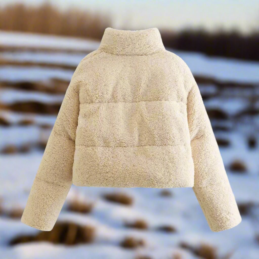 Sabella | Kurz geschnittene Baumwolljacke mit Stehkragen